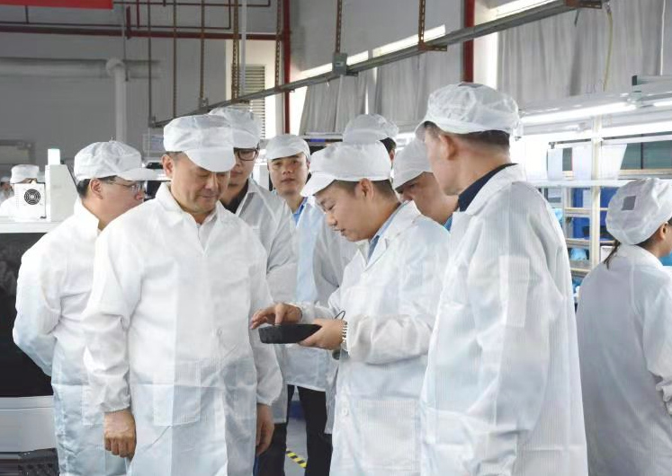 萍乡市委书记陈敏率队到尊龙时凯考察