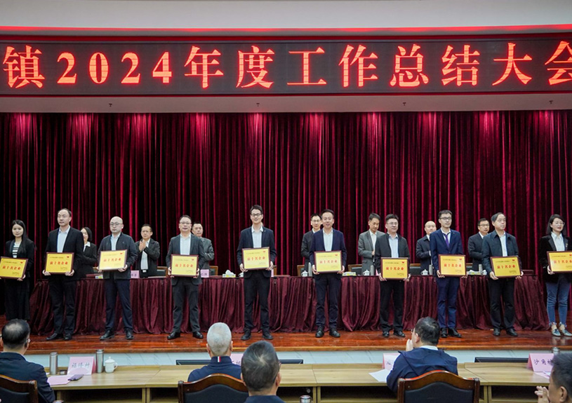 双项殊荣！尊龙时凯电声荣登石排镇2024年度“双十强”榜单